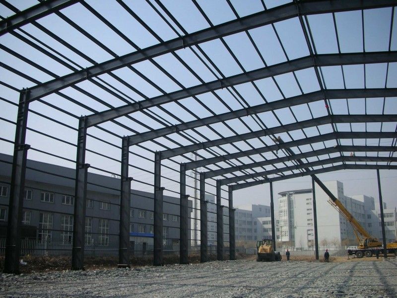 钢框架工业厂房